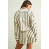 Striped Button Up