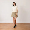 Gingham Quilted Juniper Skort