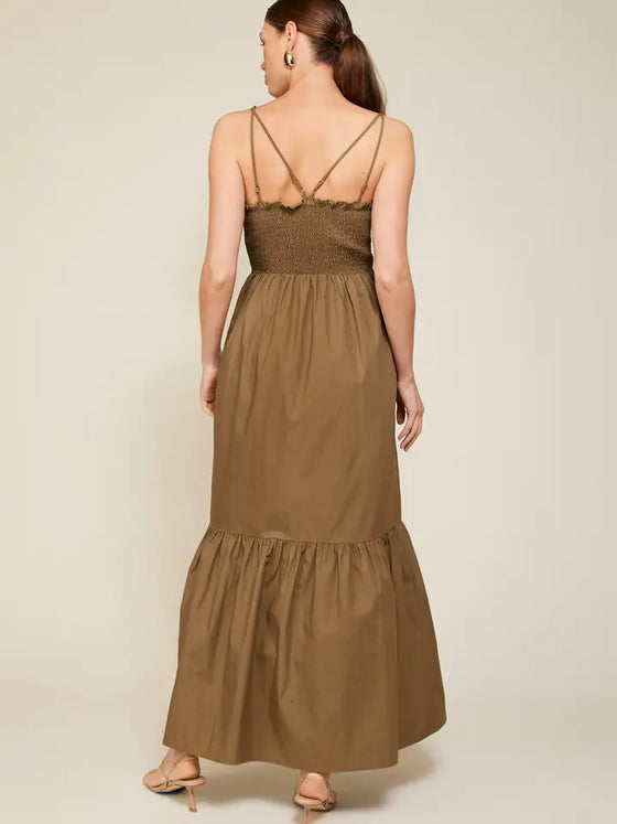 Maison Maxi Dress - Olive