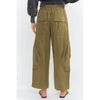 Wide-Leg Cargo Pants