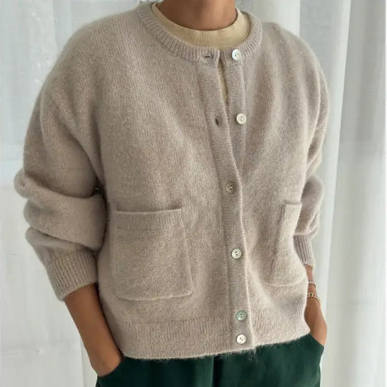 Amelie Alpaca Cardigan