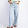 Baggy Straight Linen Jeans