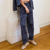 Bandana Print Wide Leg Pants