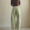Barrel Jean - VIntage Olive