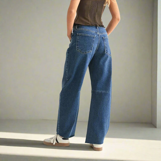 Barrel Jean w/ Seams