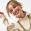 Brass Beaded Bracelet