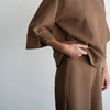 Wide-Leg Relaxed Trouser
