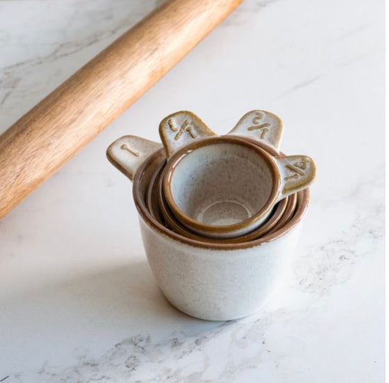 Ceramic Measuring Cups (Set of 4)