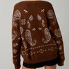 Paisley Pattern Cardigan