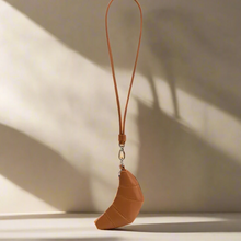  Croissant Tan Mini Vegan Pouch