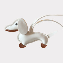  Dachshund Leather Bag Charm – Adorable Dog Charm For Bags