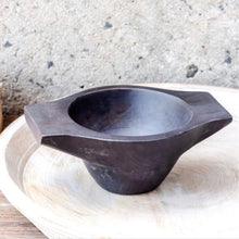  Dark Mango Wood Bowl, 8" inner diameter
