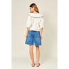 Denim Bermuda Shorts