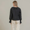 Embroidery Ruffle Blouse