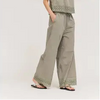 Eyelet Hem Pants