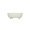 Ansel Distressed Footed Vanity Tray - White Cast Iron