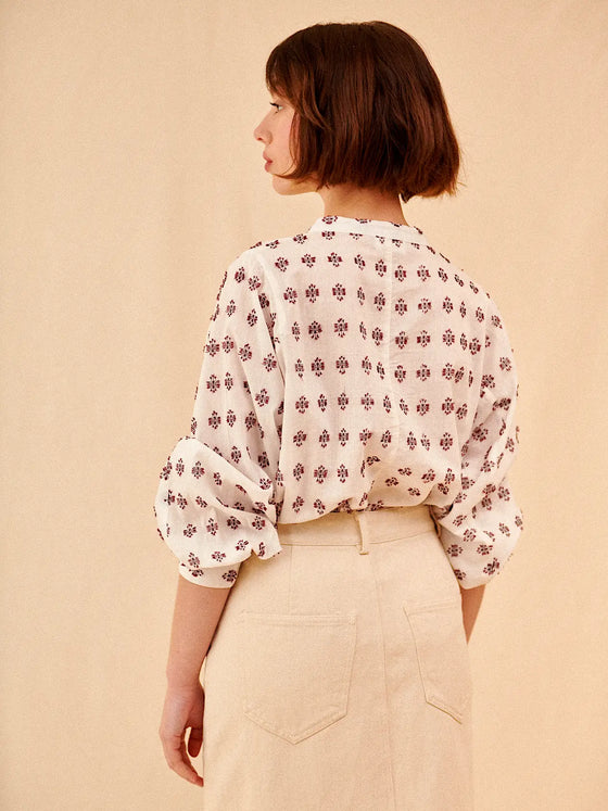 Gelina Embroidered Shirt