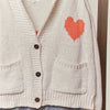 Heart Knit Cardigan