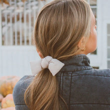  Puffer Bow Scrunchie