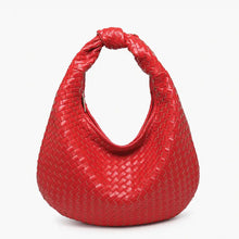  Valentina Woven Hobo w/ Knotted Handle