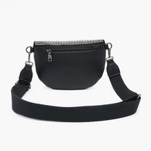  Kai Rhinestone Belt Bag w/ Long Strap