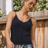 Knit Scallop Tank Top