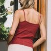 Knit Scallop Tank Top