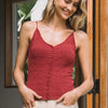 Knit Scallop Tank Top