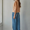 Knit Striped Cotton Top