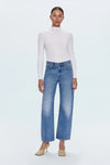 Lexi Bowed Mid Rise Jean