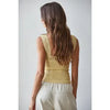 Knit Lace Trim Tank Top