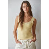 Knit Lace Trim Tank Top