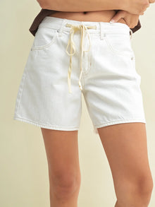  Lightweight Tie Waist Longer Short