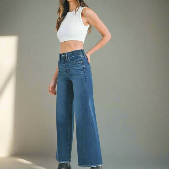 Wide Leg 'Over the Boot' Jean