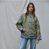 Quilted Padded Bomber Jacket