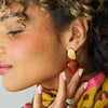Resin Tourtoise Earring