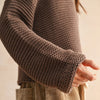 Round Neck Knitted Sweater