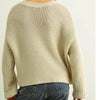 Round Neck Knit Sweater