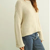 Round Neck Knit Sweater