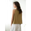 Ruched Tie-Front Top
