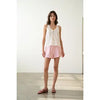 Ruched Tie-Front Top