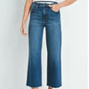 Scissor Cut Wide Leg - Dark Denim