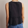 Tie Front Sleeveless Top