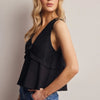 Tie Front Sleeveless Top