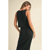 Sleeveless Ribbed Knitted Top