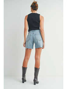  Slightly Distressed Walking Short