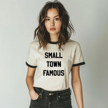  Small Town Famous Ringer Shirt, Ringer Tee