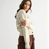 Speckled Wool Blend Cardigan