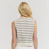 Stripe Cotton Shell