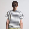 Striped Drawstring Tee